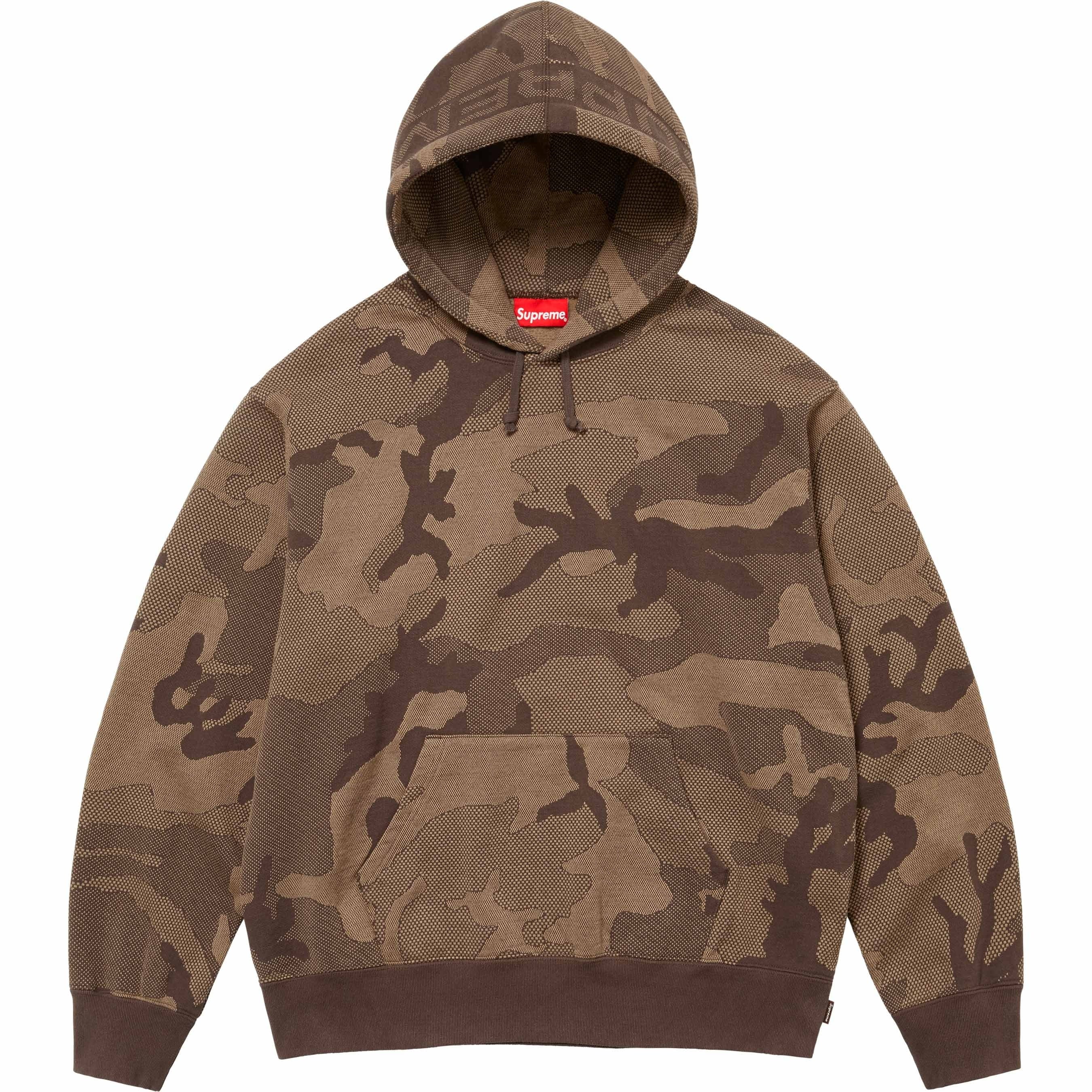 Jacquard Stripe Hooded Sweatshirt view 4